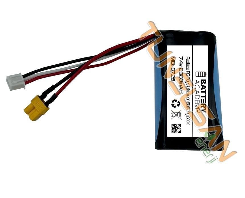 7.4v 2900mAH XT30 Konnektörlü Balans Soketli Oyuncak Pili