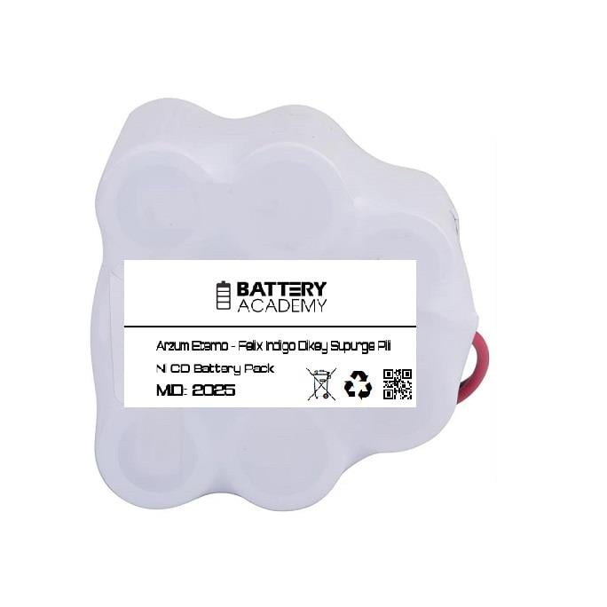 Arzum Eterno 9.6v 2200mAH Muadil Şarjlı Süpürge Pili