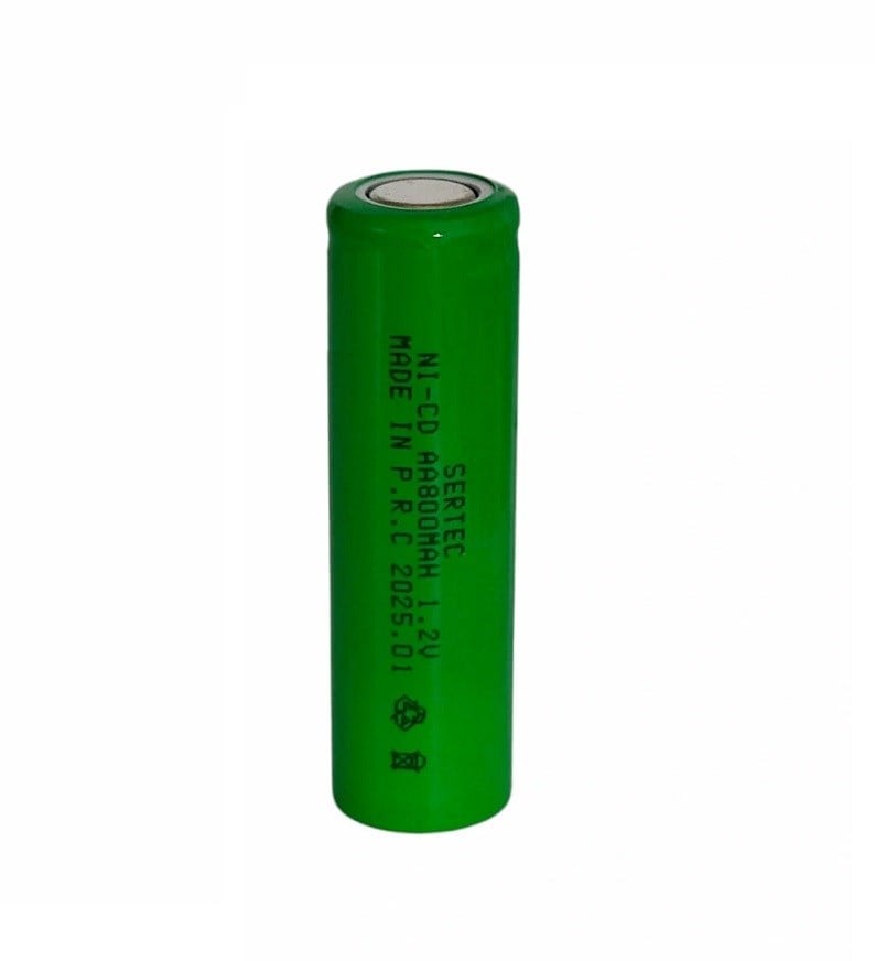 Sertec AA 800mAh 1.2V Ni-Cd Şarjlı Başsız Kalem Pil