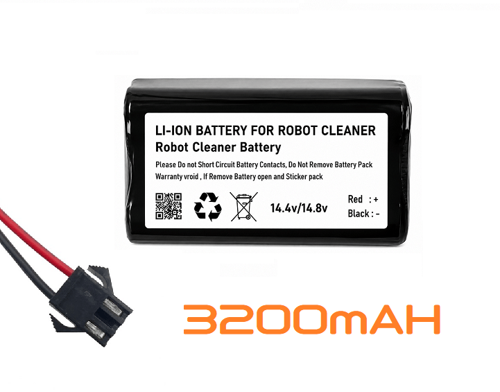 Eufy RoboVac G30 Uyumlu 14.4V 3200mAh Li-ion Robot Süpürge PiliEufy RoboVac G30 Uyumlu 14.4V 3200mAh Li-ion Robot Süpürge PiliRobot Süpürge Pili