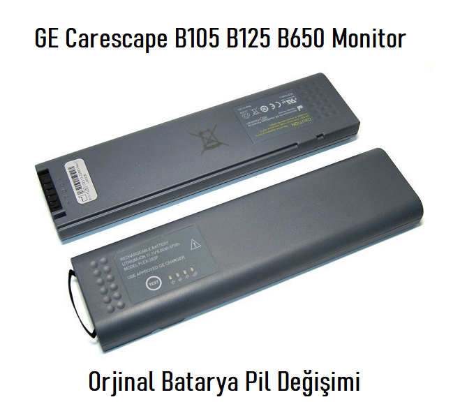 GE Carescape B650 Monitör Orijinal Batarya Pil DeğişimiGE Carescape B650 Monitör Orjinal Batarya Pil DeğişimiMedikal Bataryalar