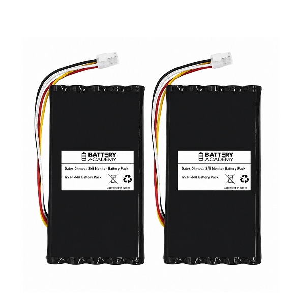 GE Datex Ohmeda S/5 Hastabaşı Monitör için 2li 12v 3.8AH BataryaGE Datex Ohmeda S/5 Hastabaşı Monitör için 2li 12v 3.8AH BataryaMedikal Bataryalar
