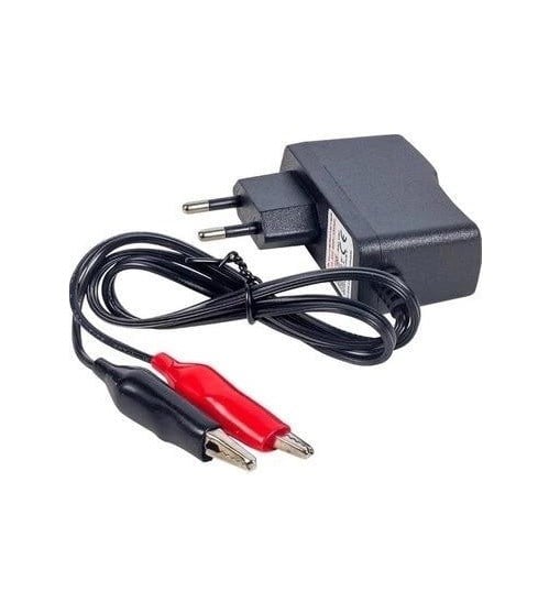 Hightek HT-5056 12V 1.2A Akü Şarj Adaptörü Krokodil Uç 14.4W Şarj CihazıHightek 12V 1.2A HT5056 Akü Şarj Adaptörü Krokodil Uç SiyahAkü Şarj Cihazları 