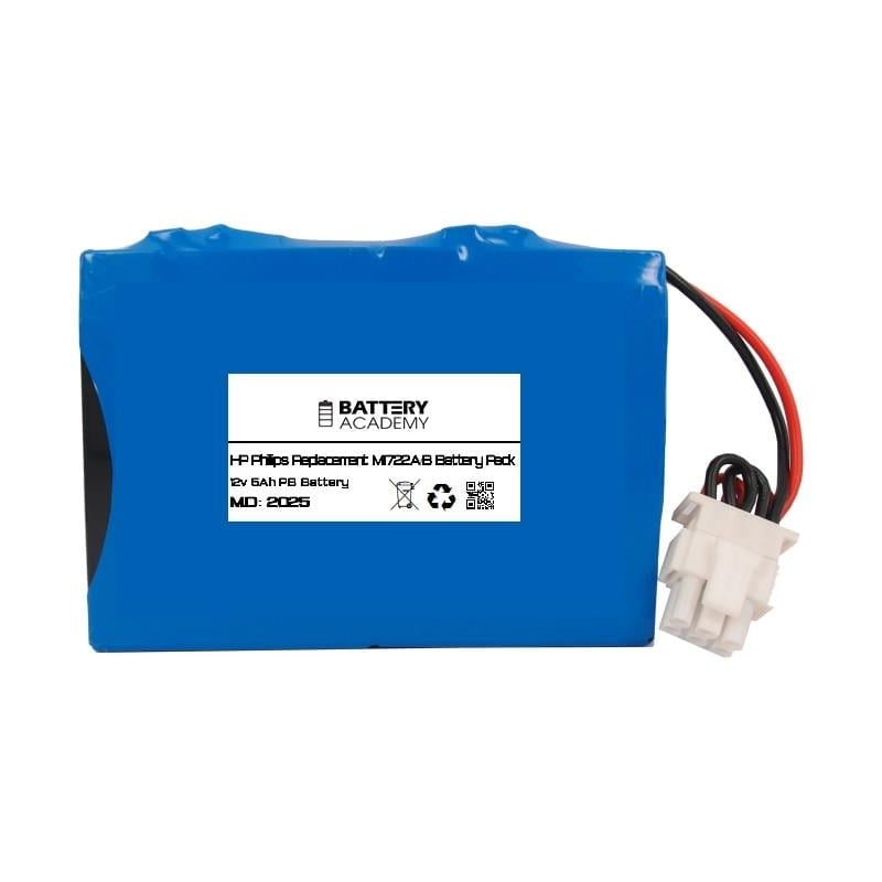 HP Philips Codemaster M1722 M1723A M1723B Defibrilator Uyumlu Batarya