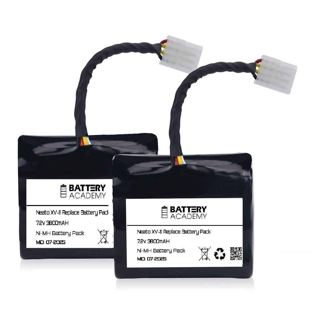Neato XV-11 Robot Süpürge için 7.2v 3800mAH 2li Pil Grubu