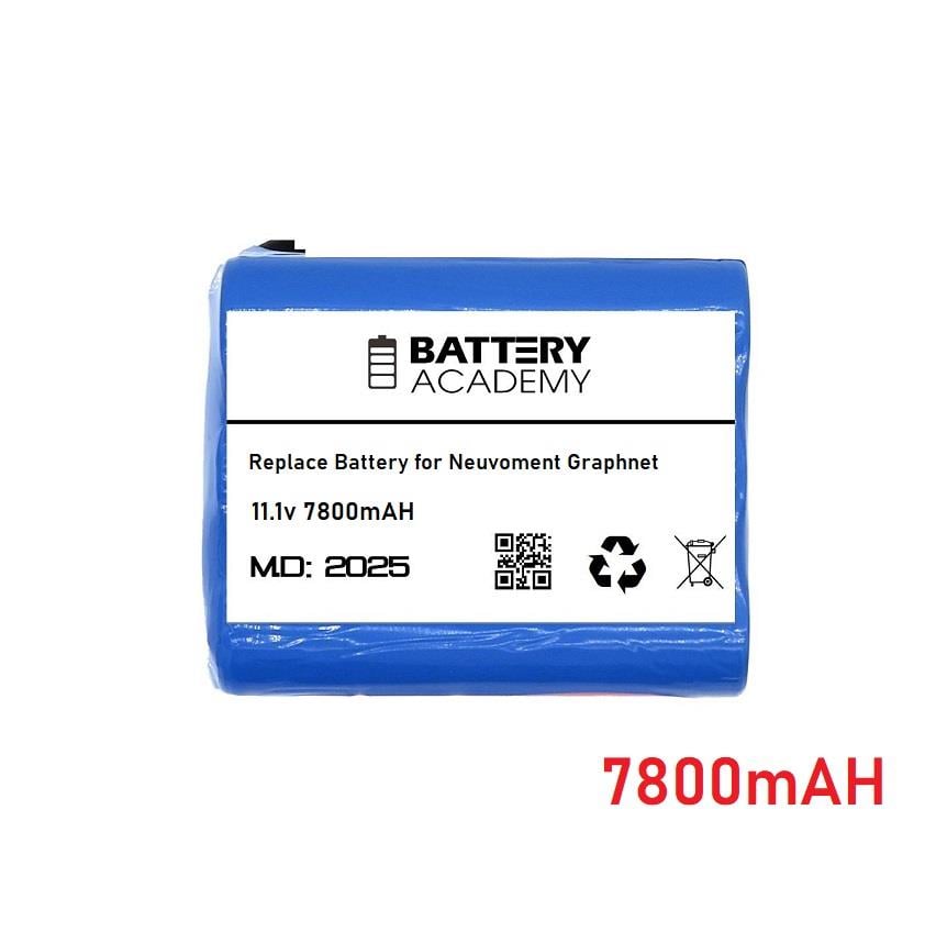 Neumovent Graphnet Ventilatör için 11.1v 7800mAH Batarya
