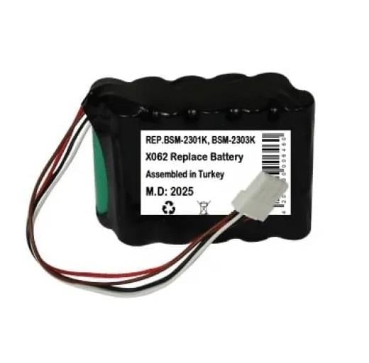Nihon Kohden BSM-2301K Hastabaşı Monitör için 12v Medikal Batarya