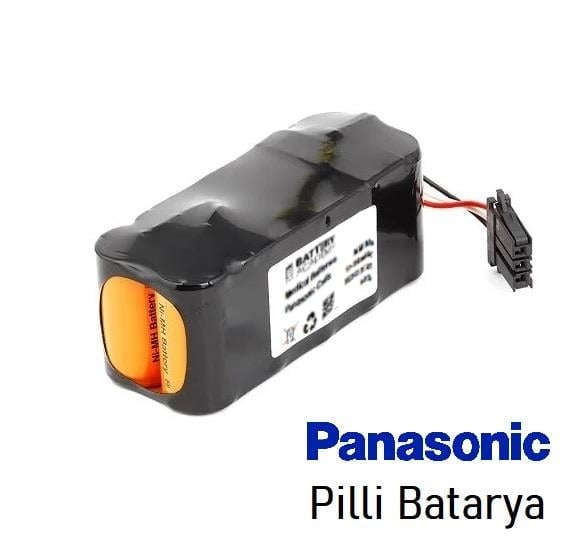Nihon Kohden TEC-7631K Uyumlu Defibrilatör Medikal 3000MAH Panasonic Pilli Batarya