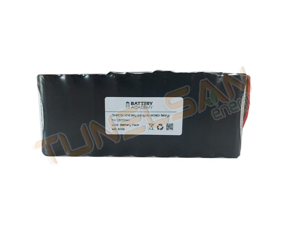 Oxivent Oxi Home Babylite Ventilatör için 11.1v 10500mAH Battery Academy Marka Medikal Batarya