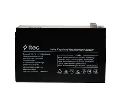 Ttec 12V 7Ah Base Bakımsız Kuru Akü UPS Alarm Asansör AküsüTtec 12V 7Ah Base Bakımsız Kuru Akü | UPS Alarm Asansör AküsüAküler