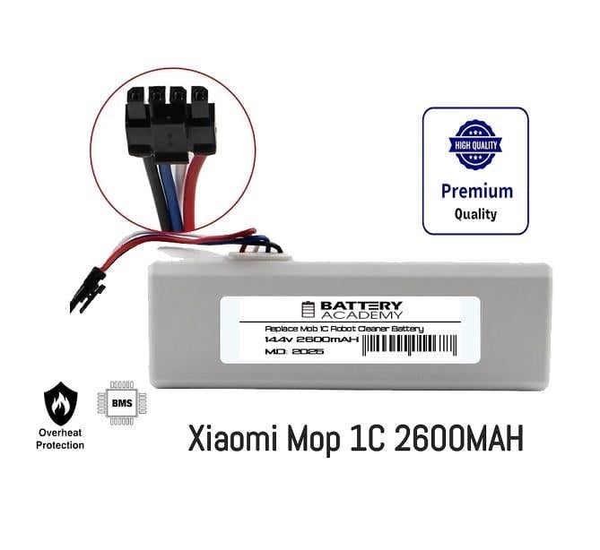 Xiaomi Mijia Mop 1C 14.4V 2600mAH Robot Süpürge Pili