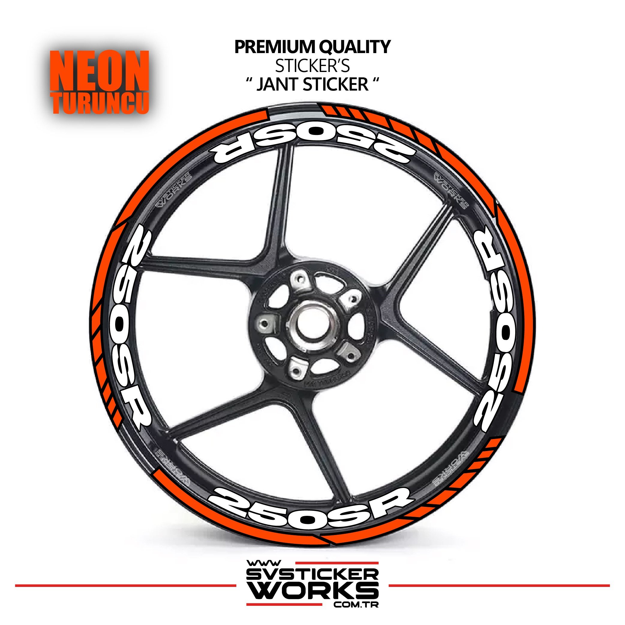 SVSTICKERWORKSCFMOTO 250SR Jant Sticker Ve İç Yazı Basklı Etiket Sticker Modeli Premium KaliteCFMOTO 250SR Jant Sticker Ve İç Yazı Basklı Etiket Sticker Modeli Premium KaliteJant Sticker