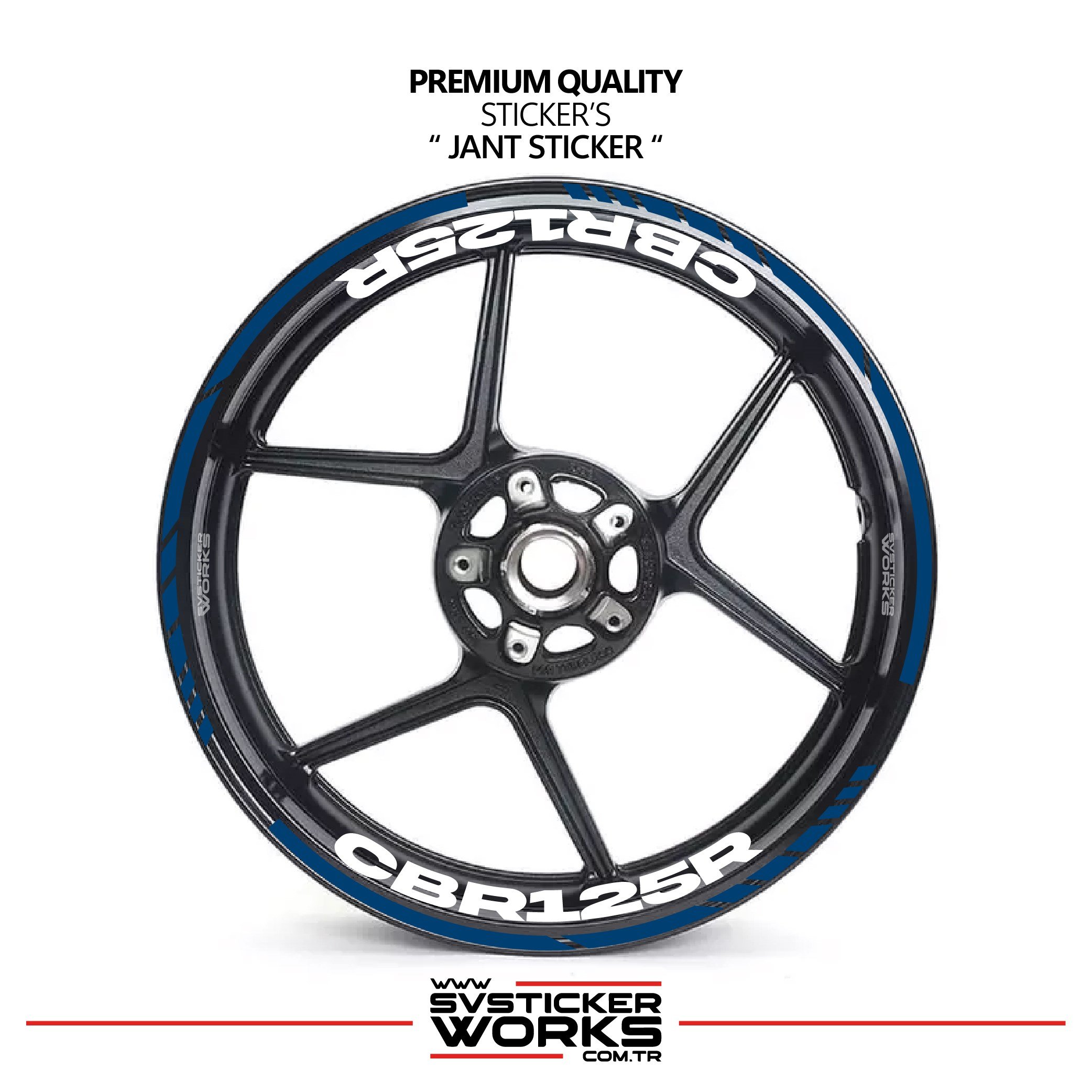 SVSTICKERWORKSHonda CBR 125R Jant Sticker İç Dış CBR125R Yazılı Etiket Sticker ModeliHonda CBR 125R Jant Sticker İç Dış CBR125R Yazılı Etiket Sticker ModeliJant Sticker