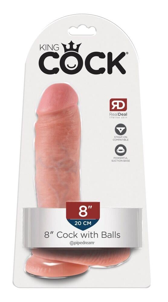 8“ Penis With Tops