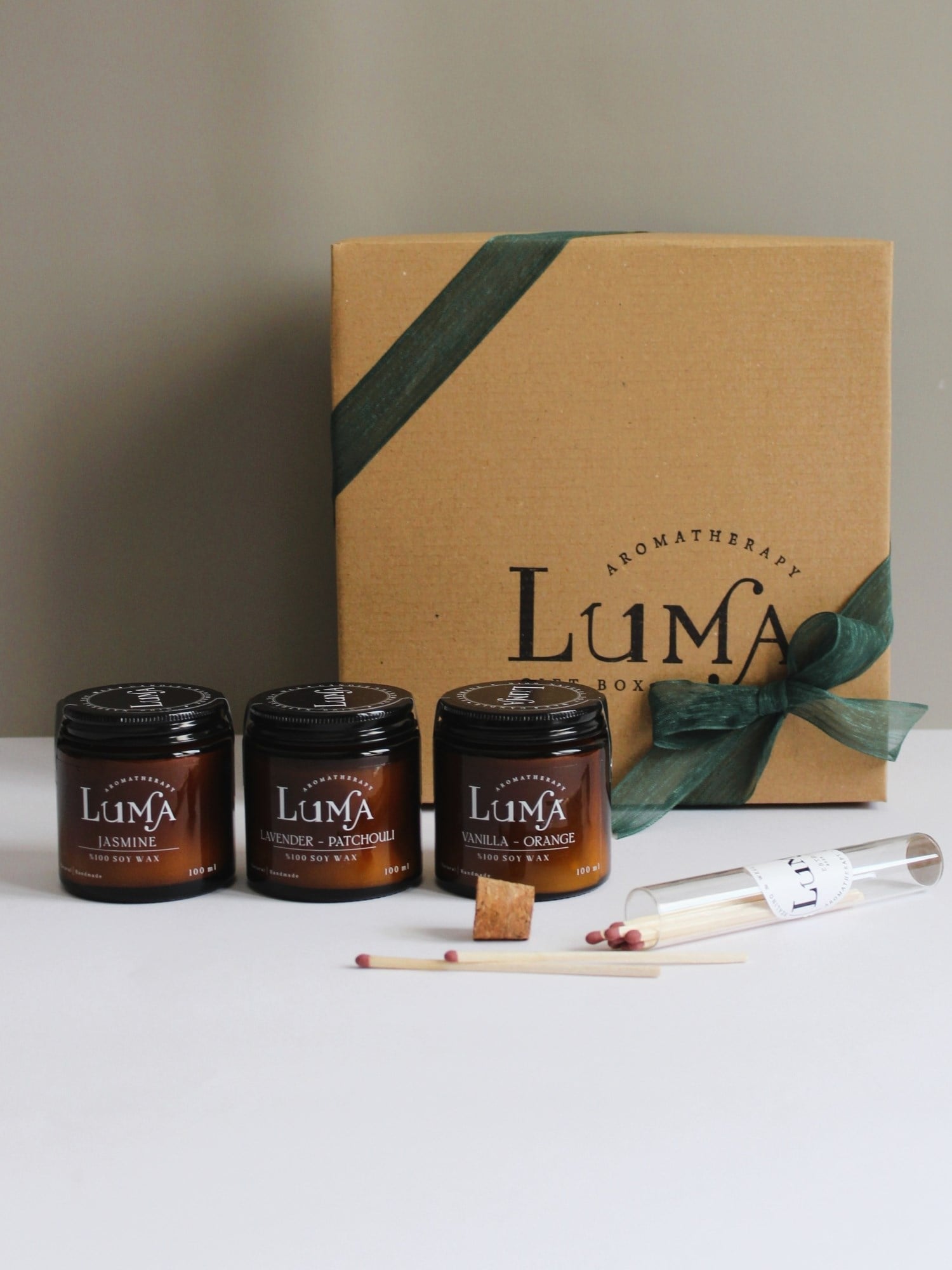 3'lü Aromaterapik Soya Wax Mini Set