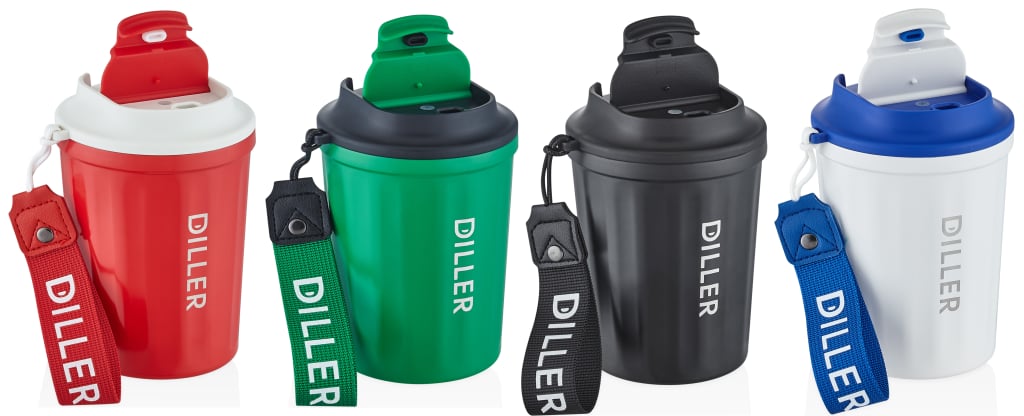 DILLER 380 ML EL ASKILI PASLANMAZ ÇELİK TERMOS