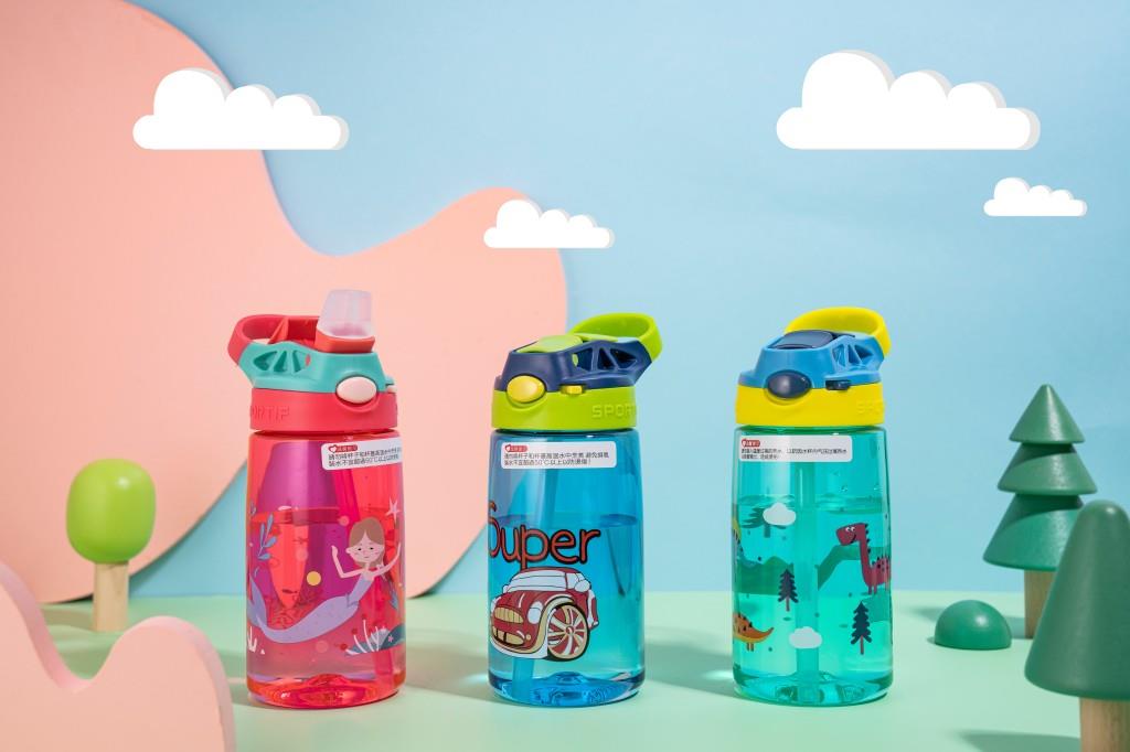 DİLLER 500 ML SİLİKON PİPETLİ TRITAN SU MATARASI