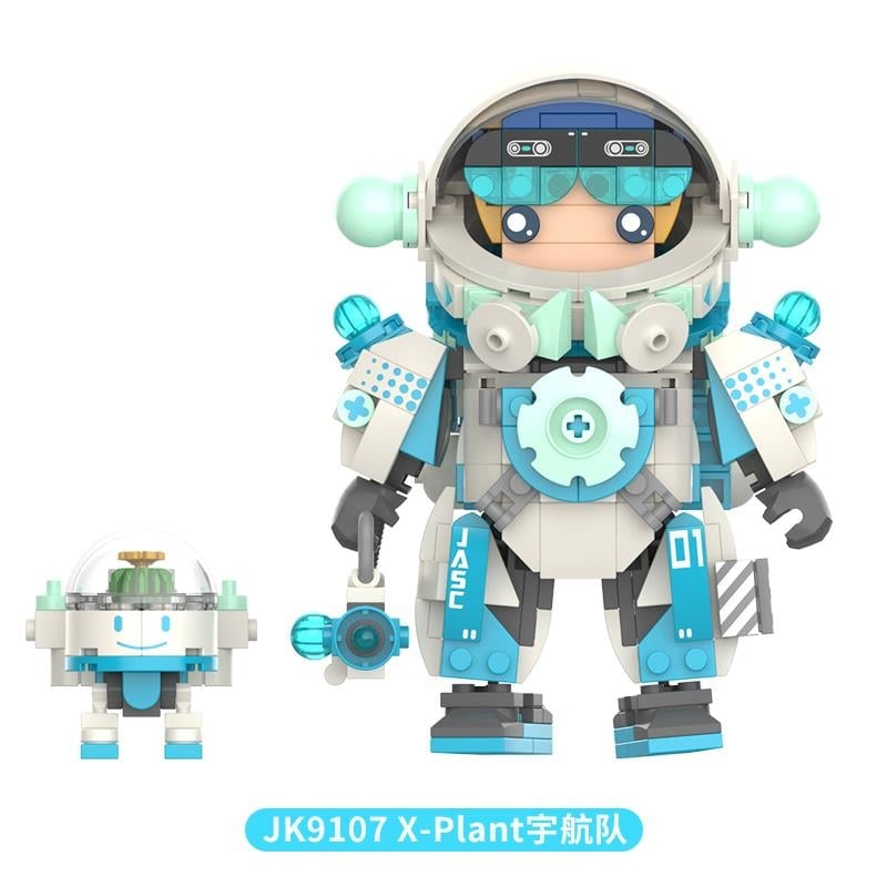 JAKİ ASTRONOT MAVİ 488 PARÇA  BLOCK OYUNCAK