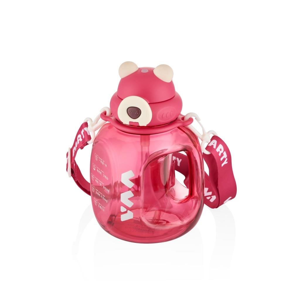 TKK 1200 ML PİPETLİ/RAHAT İÇİM TRITAN SU MATARASI