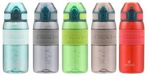 UZSPACE 450ML SİLİKON GÖVDE TRITAN SU MATARASI