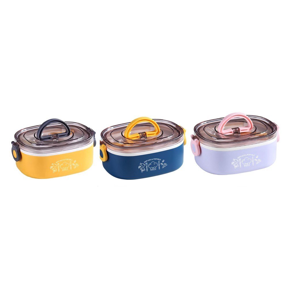 VAGONLİFE 1000 ML TEK BÖLMELİ PASLANMAZ ÇELİK LUNCHBOX