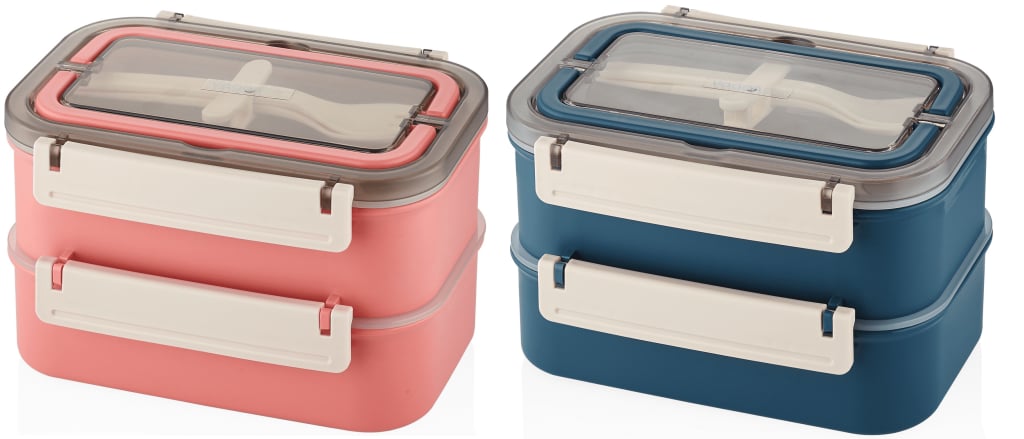 VAGONLİFE 1600 ML 3 BÖLMELİ PASLANMAZ ÇELİK LUNCHBOX