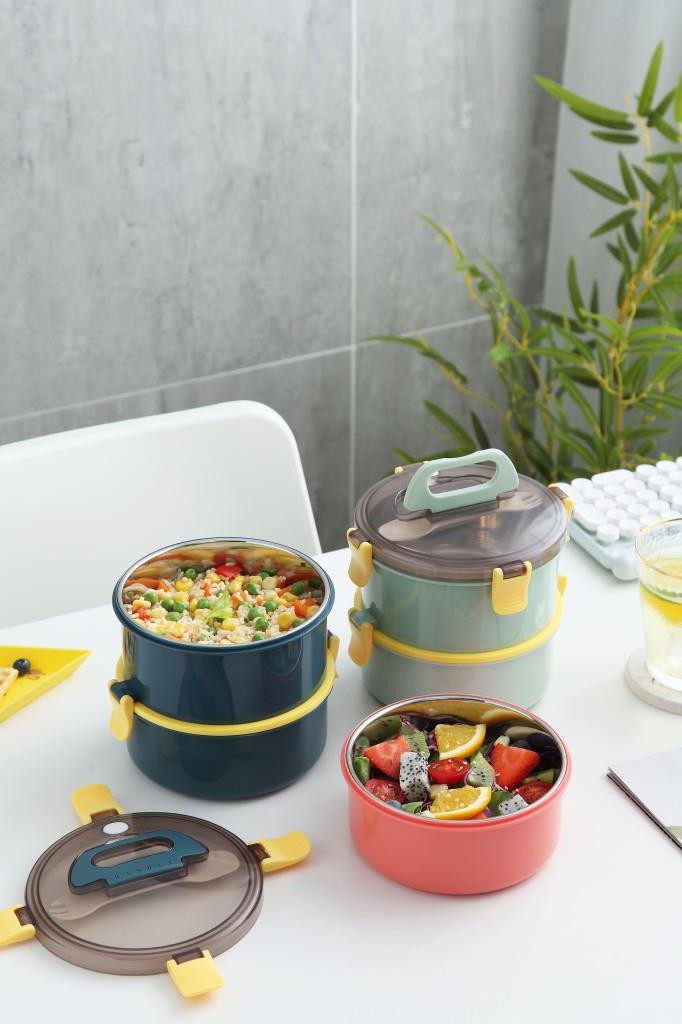 VAGONLİFE 1600ML 2 BÖLMELİ PASLANMAZ ÇELİK LUNCHBOX