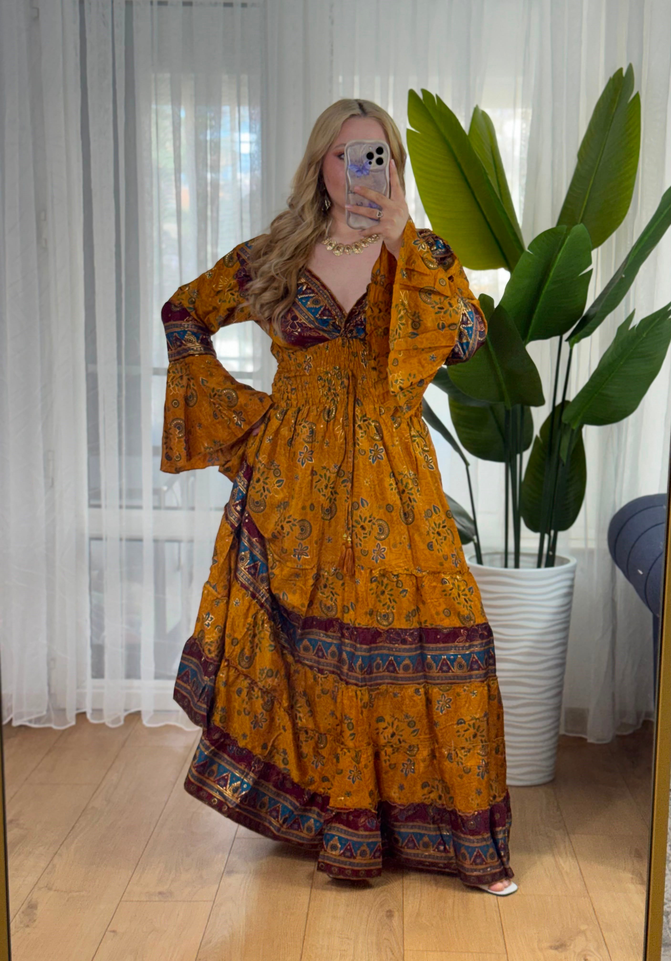 ipek kumaş madonna elbise-1005