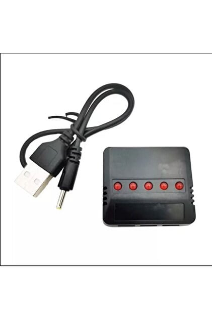 1S 3.7V Li-Po USB Şarj Cihazı | Drone, RC Araba ve Model Uçak Pili Şarj Modülü