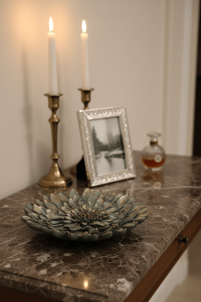 Şık Hediyelik Dekoratif Çiçek