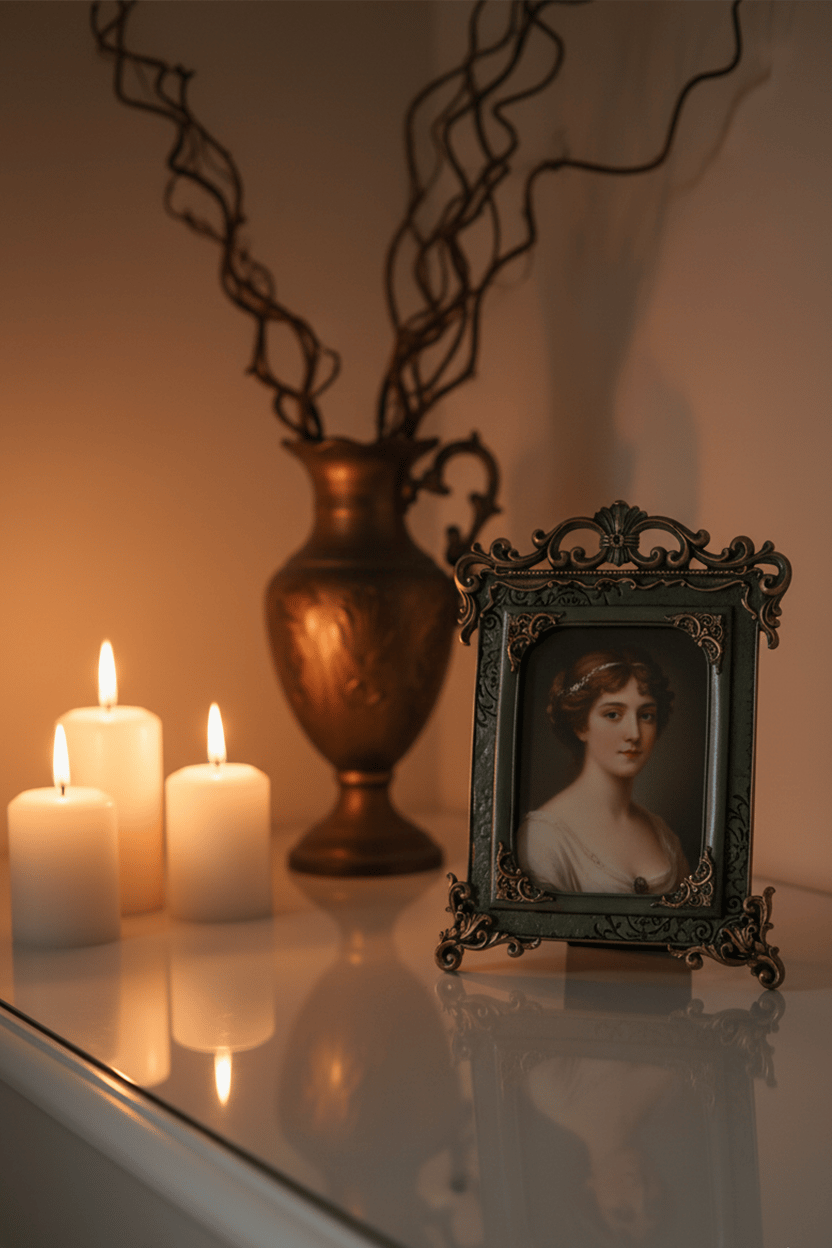 Şık Klasik Hediyelik Nostalji Çerçeve