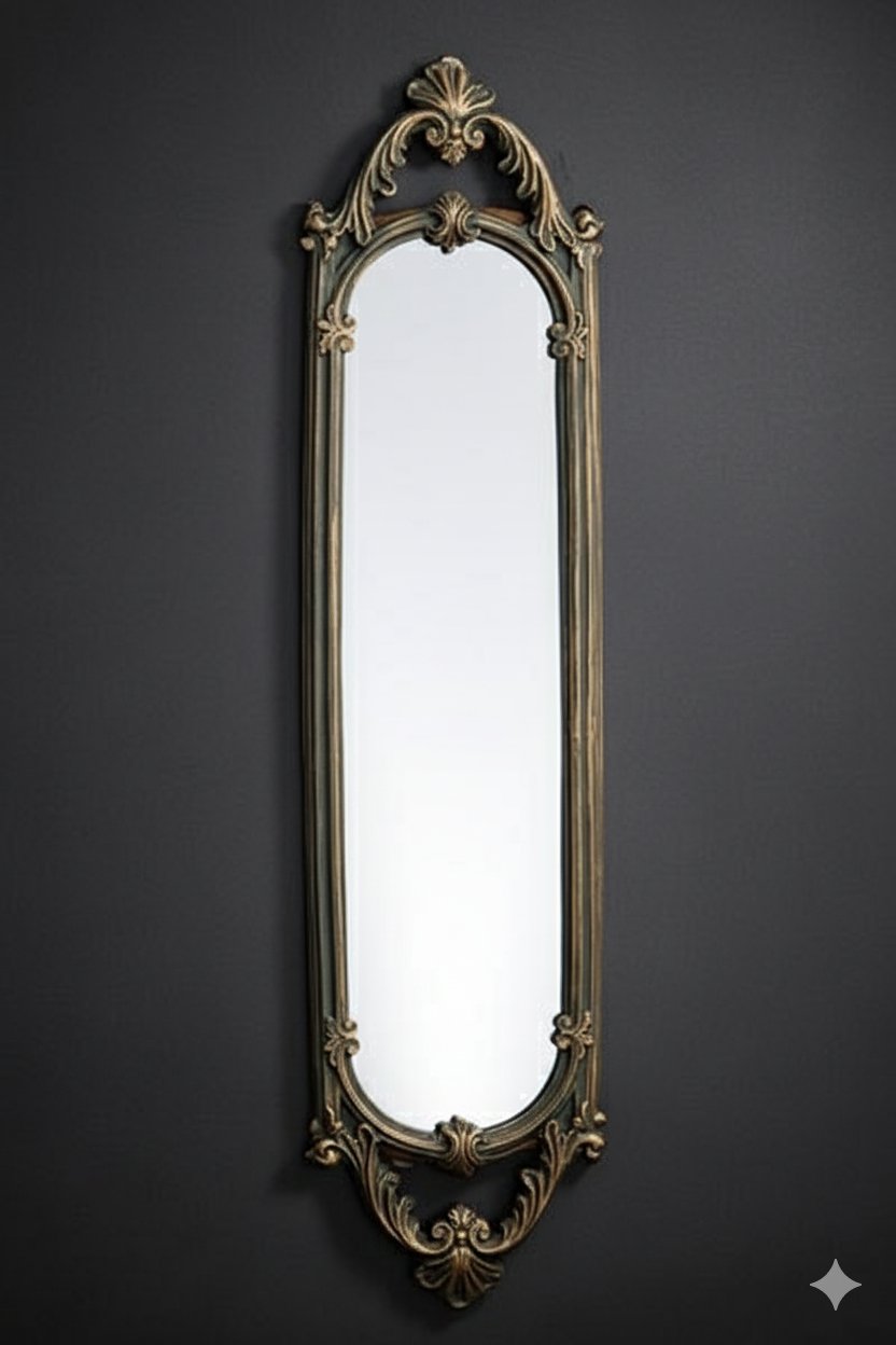 Şık Uzun Dekoratif Ayna