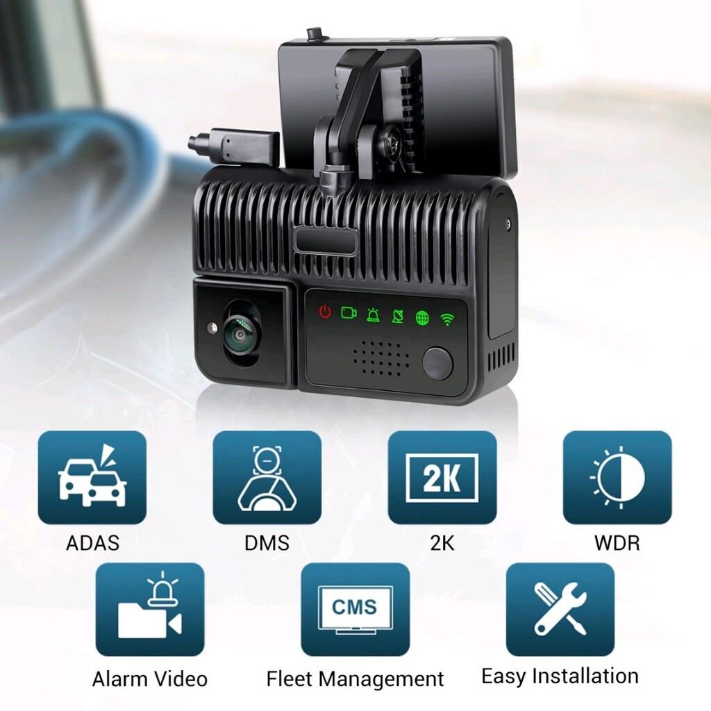Intelligent DMS & ADAS AI Dashcam