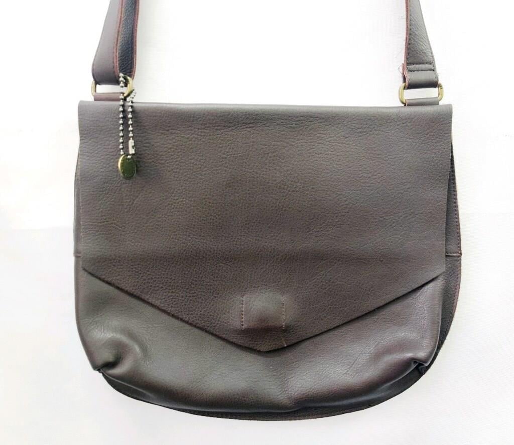 Jhon Varvatos - Kahverengi Deri Tote Bag