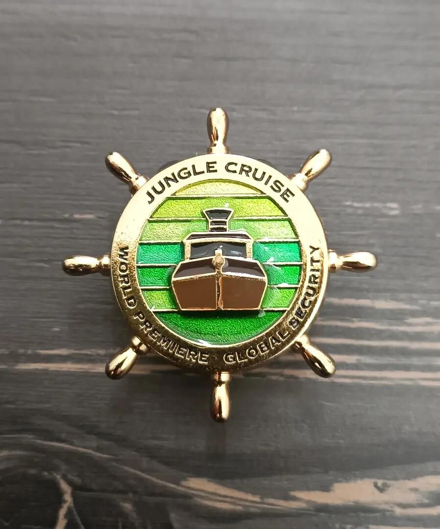 Jungle Cruise World Premiere Global Security Pin
