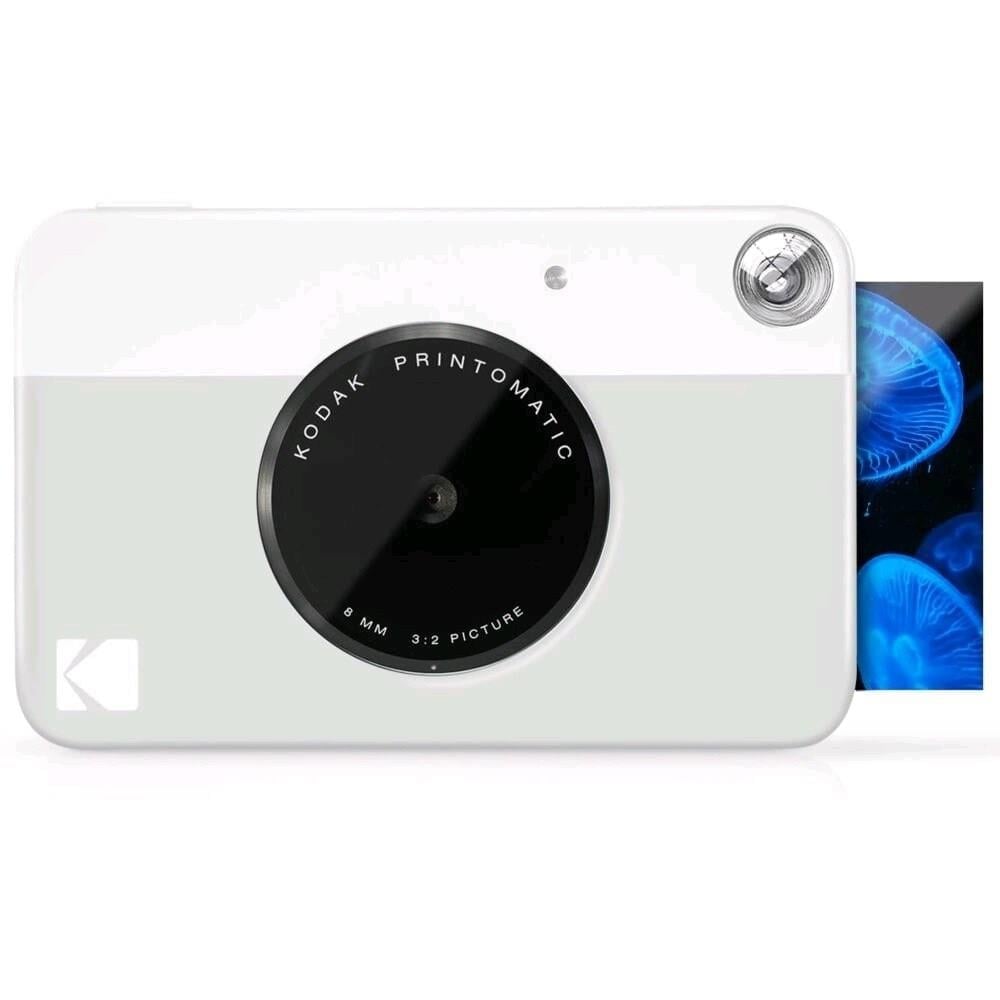 KODAK Printomatic Instant Camera (Gri)