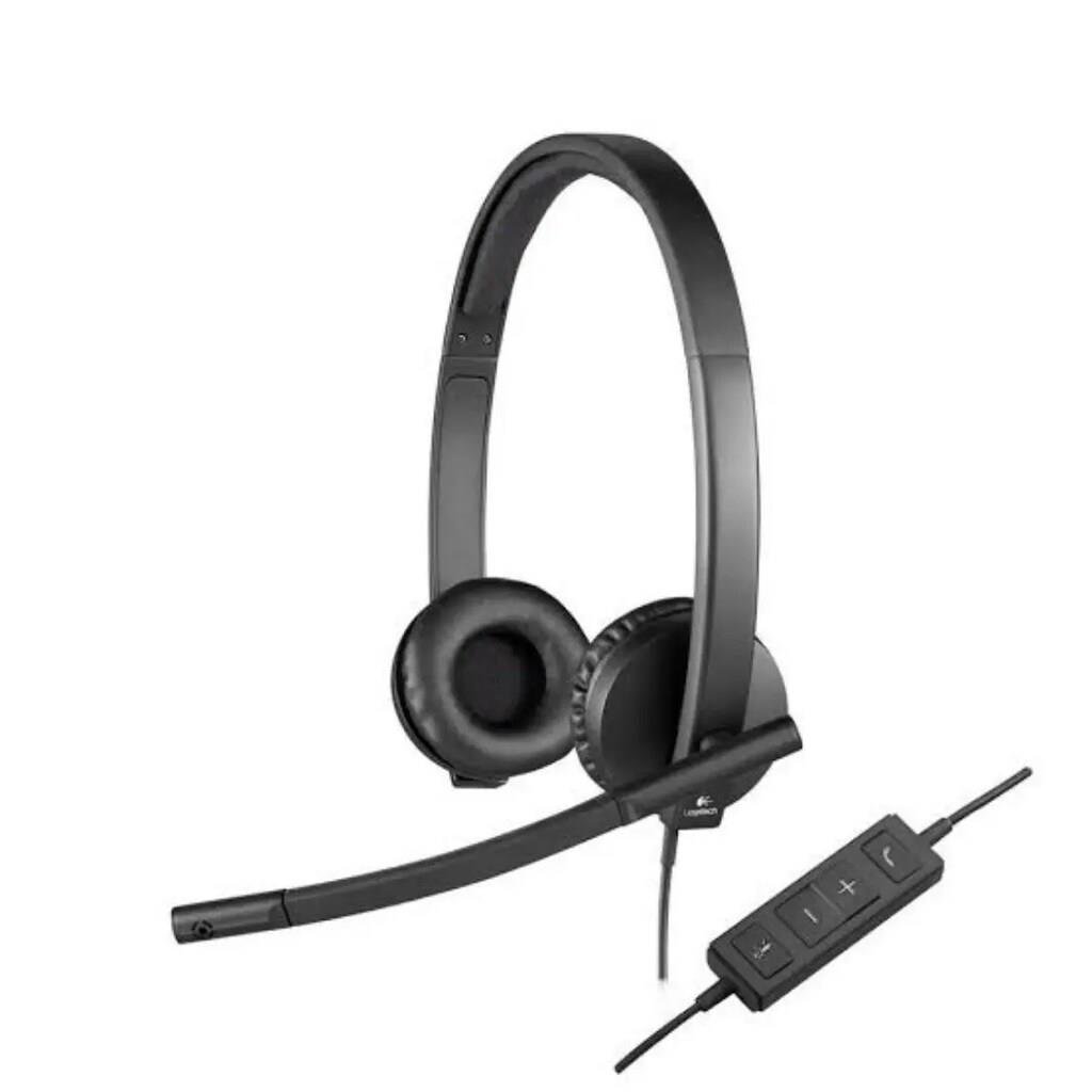 Logitech H570E Stereo Usb Kablolu Çağrı Merkezi Kulaklığı