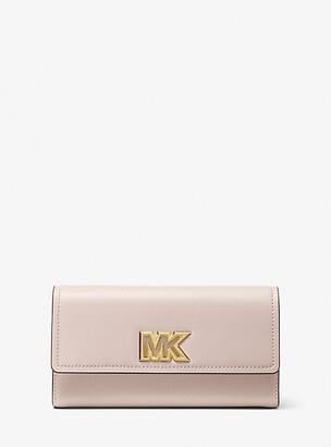 Michael Kors Mimi Large Deri Cüzdan Blush Pink