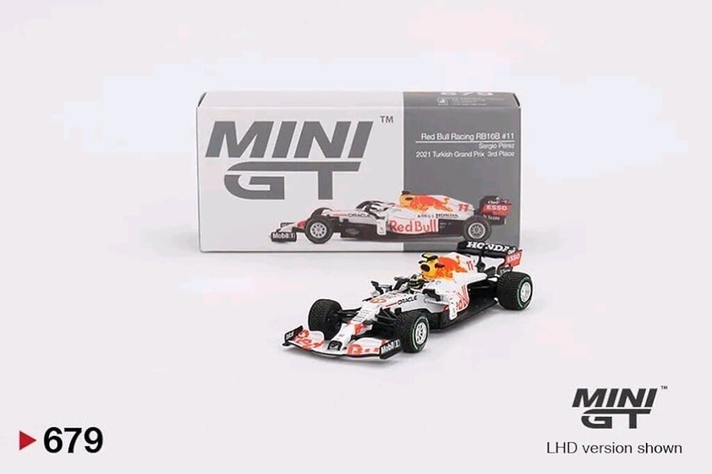 Mini Gt 1/64 Red Bull Racing RB16B Sergio Perez