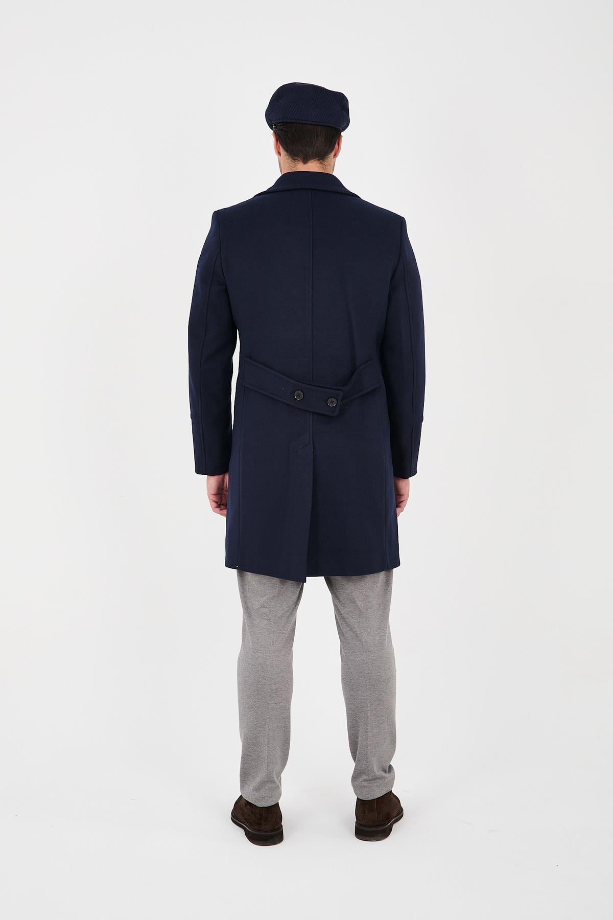 Erkek Kruvaze Kaban-Palto Regular Fit