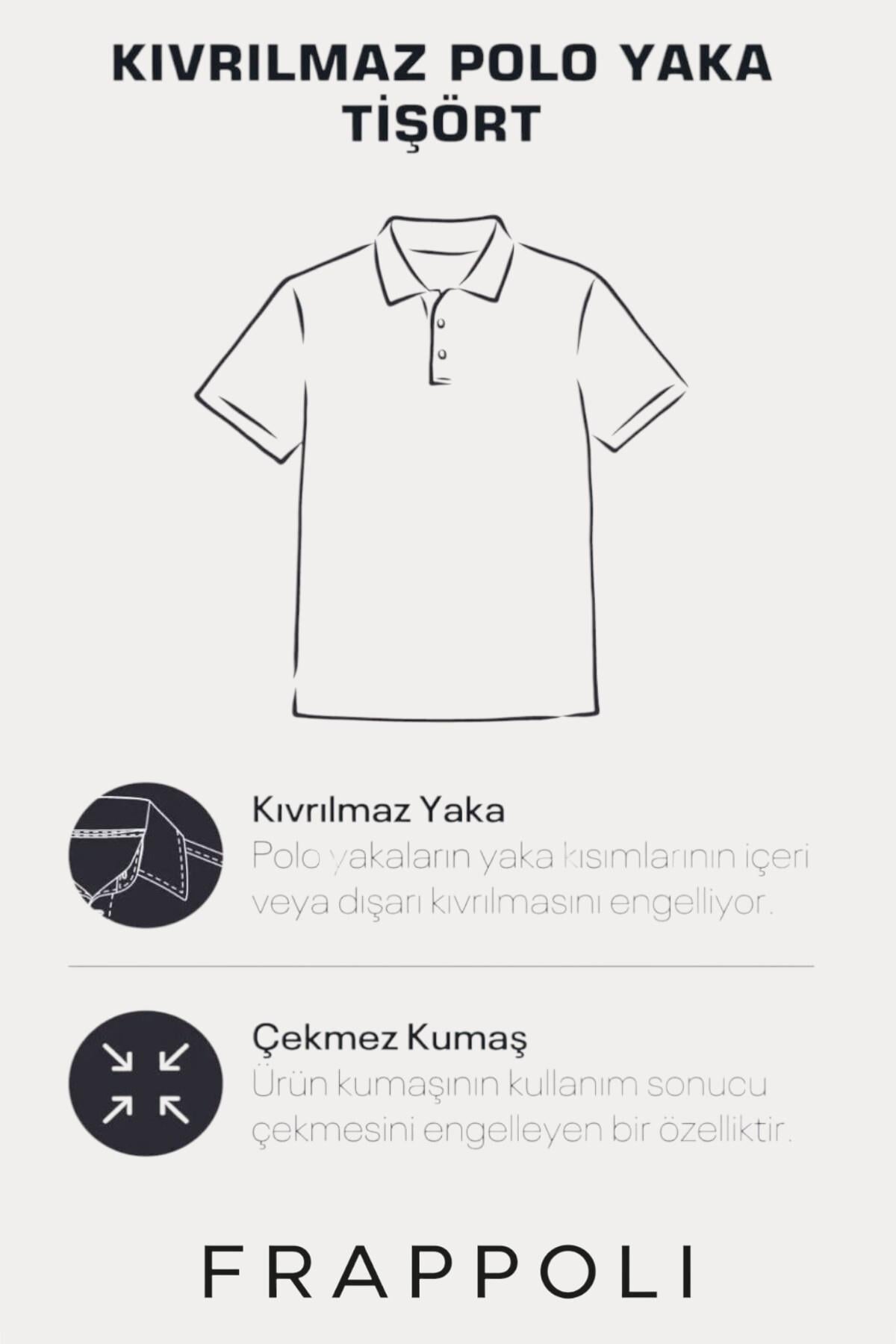 Erkek Regular Fit Polo Yaka Basic Sweatshirt Damla Örğülü