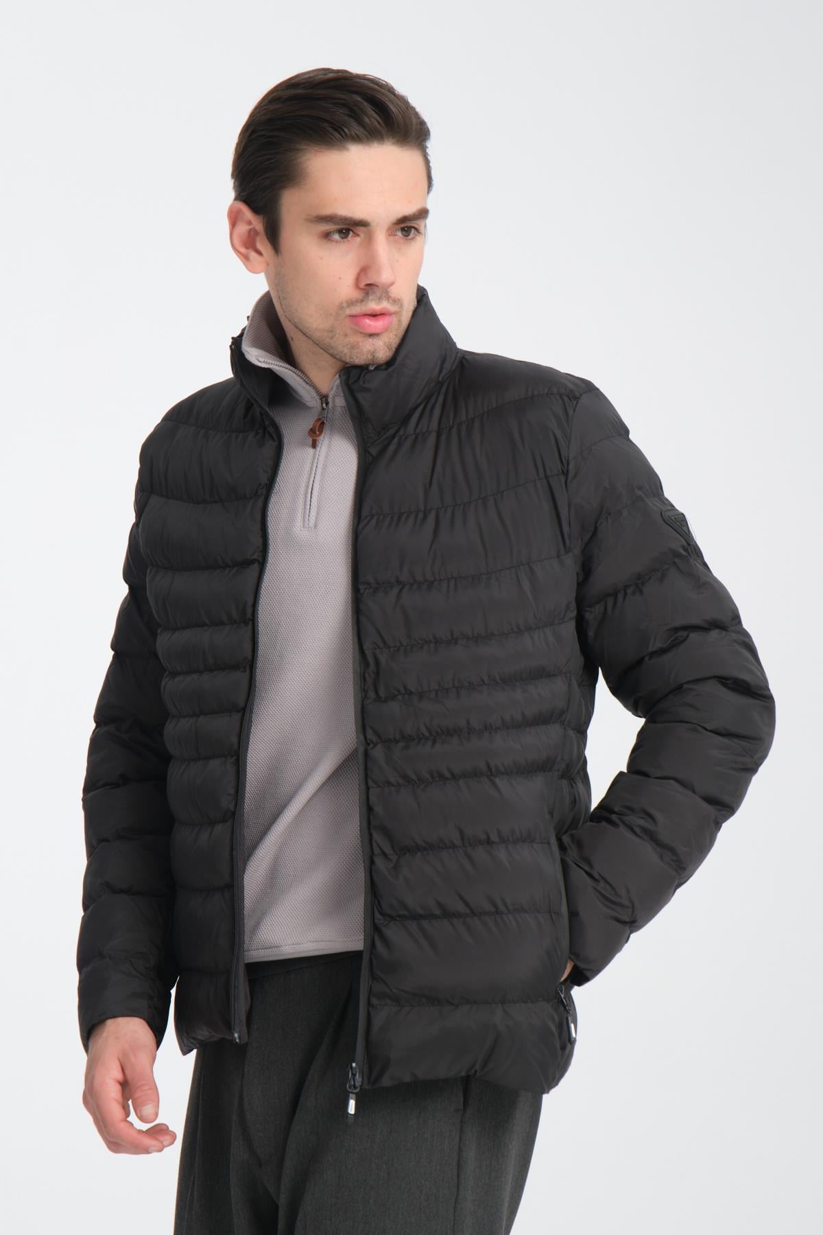 Erkek Şişme Mont Standart Fit
