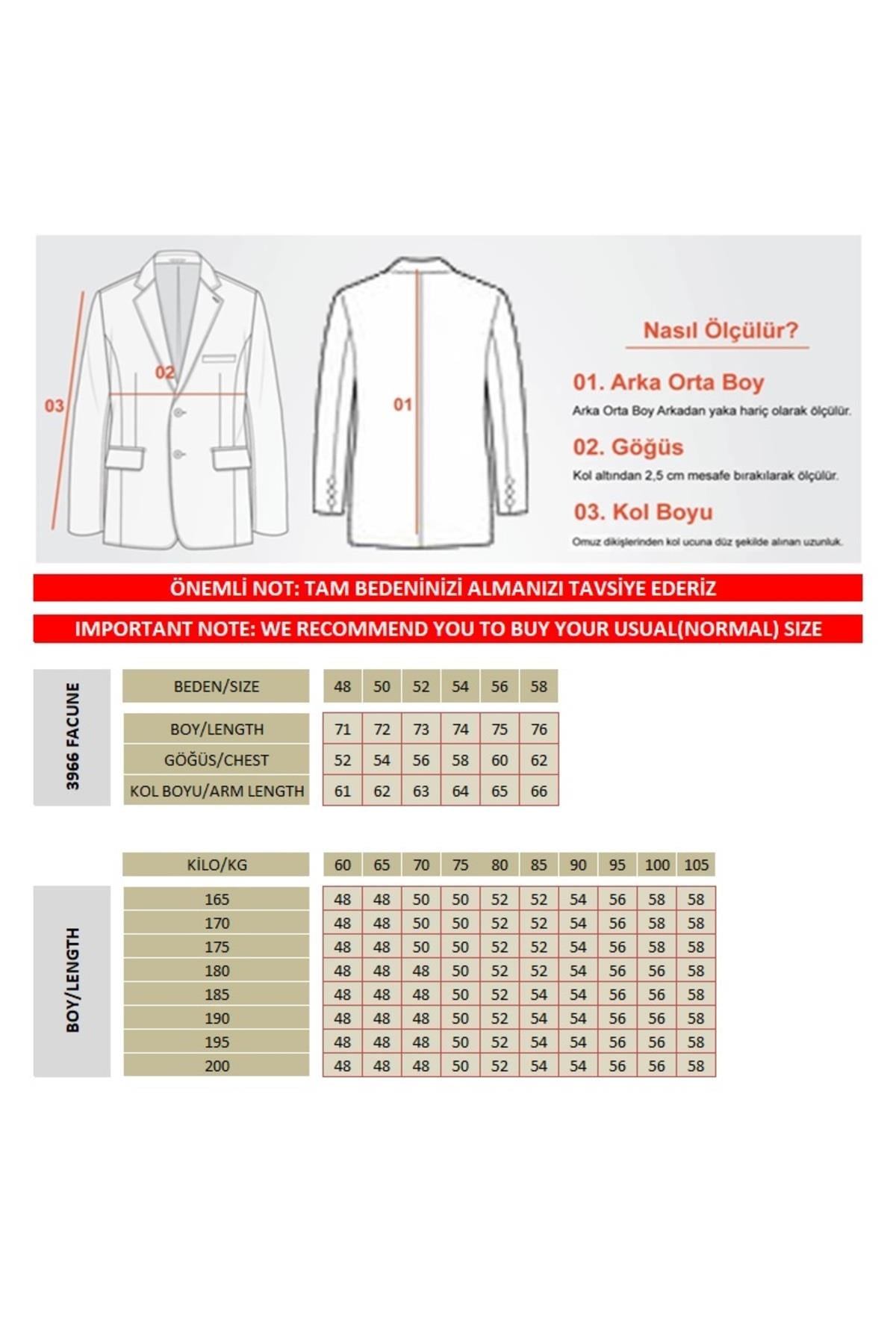 Facune Erkek Taş Ekose Kumaşlı Mono Yaka Spor Blazer Ceket