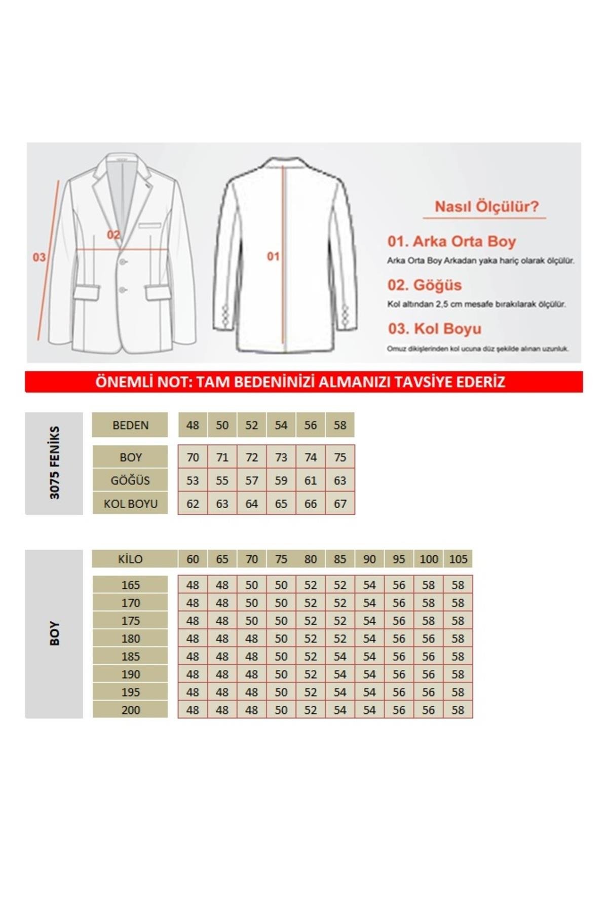 Feniks Erkek Vizon Yarım Astar Torba Cepli Pamuk Karışımlı Likralı SlimFit Spor Blazer Ceket