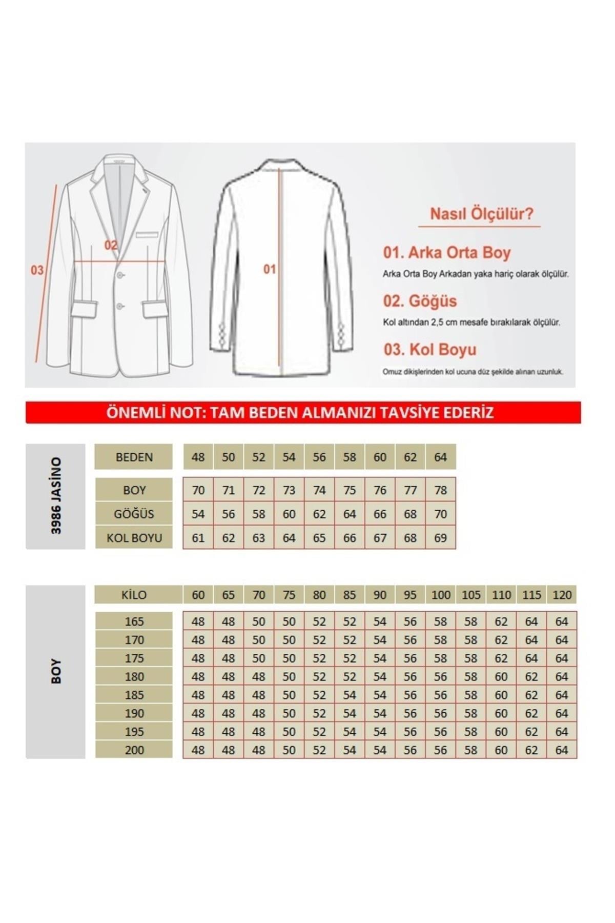 Jasino Erkek Gri Pamuklu Likralı Slim Fit Örme Esneyen Mono Yaka Blazer Ceket