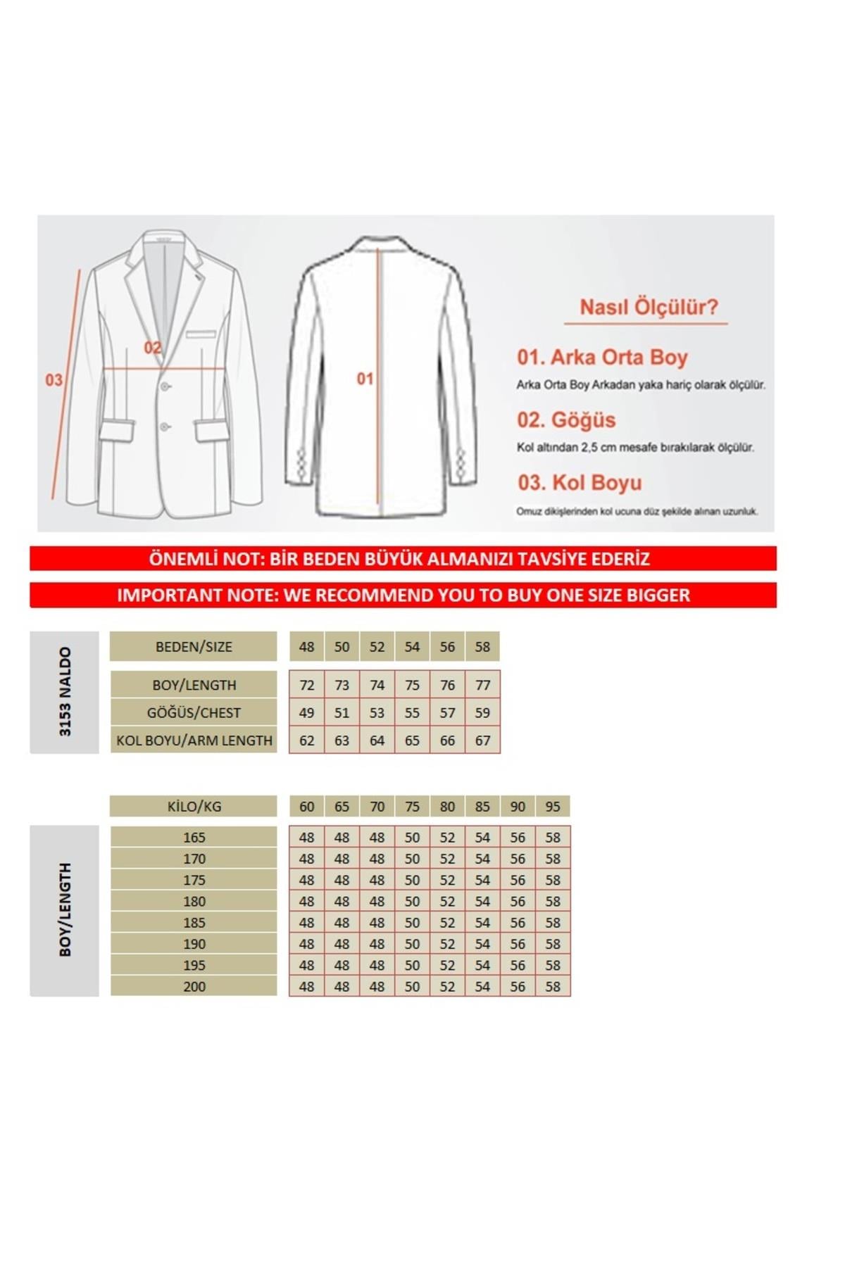 Naldo Erkek Siyah-Mavi Ekose Desenli Poliviskon Kumaşlı Slim Fit Spor Blazer Ceket