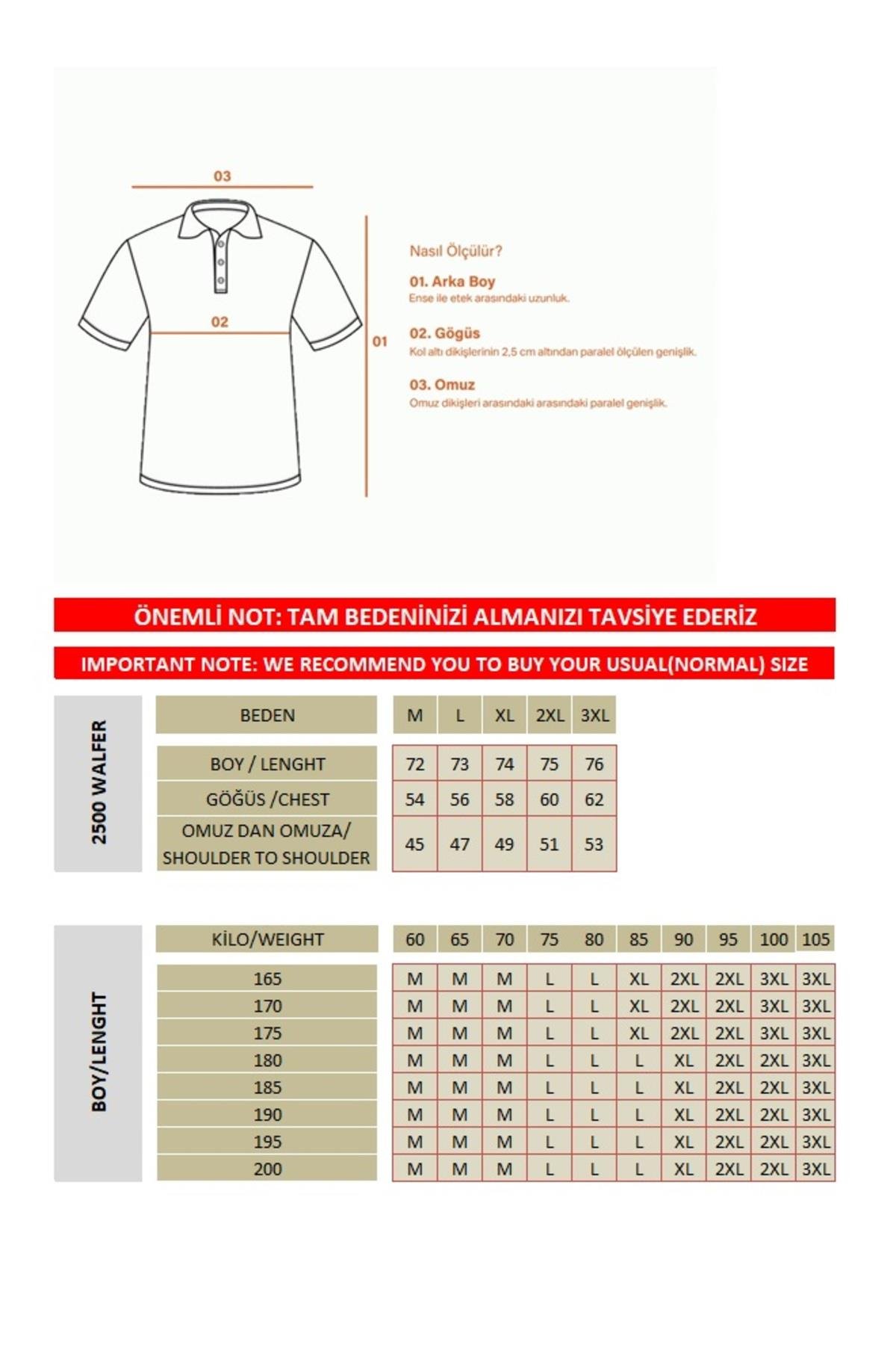 Walfer Erkek Açık Lacivert Likralı Pamuk Karışımlı Yaka Detaylı Slim Fit Kıvrılmaz Polo Yaka T-Shirt