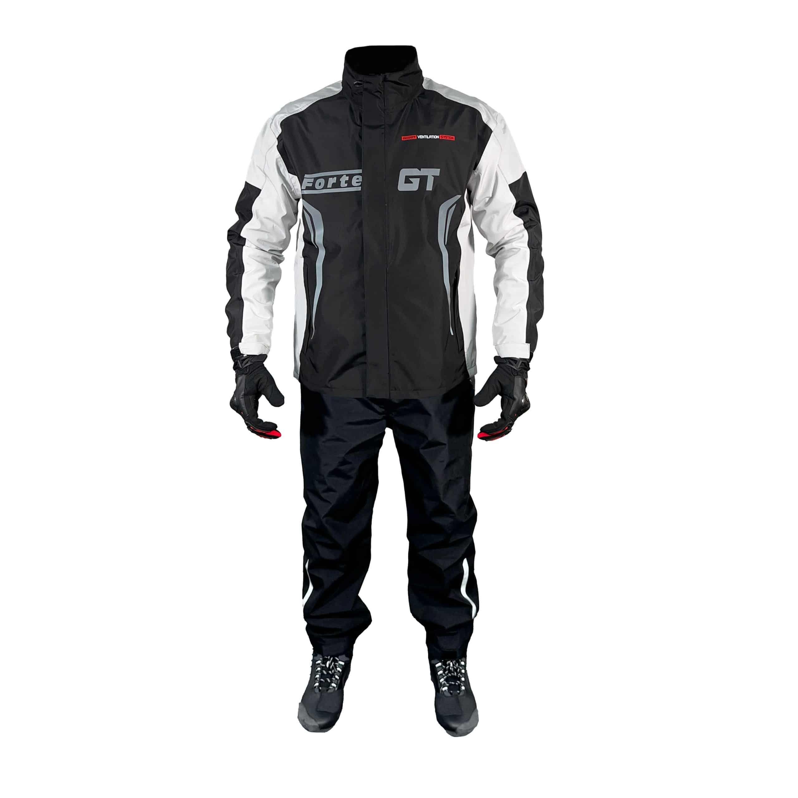 FORTE GT 2001140 Siyah Taş Yağmurluk Takım