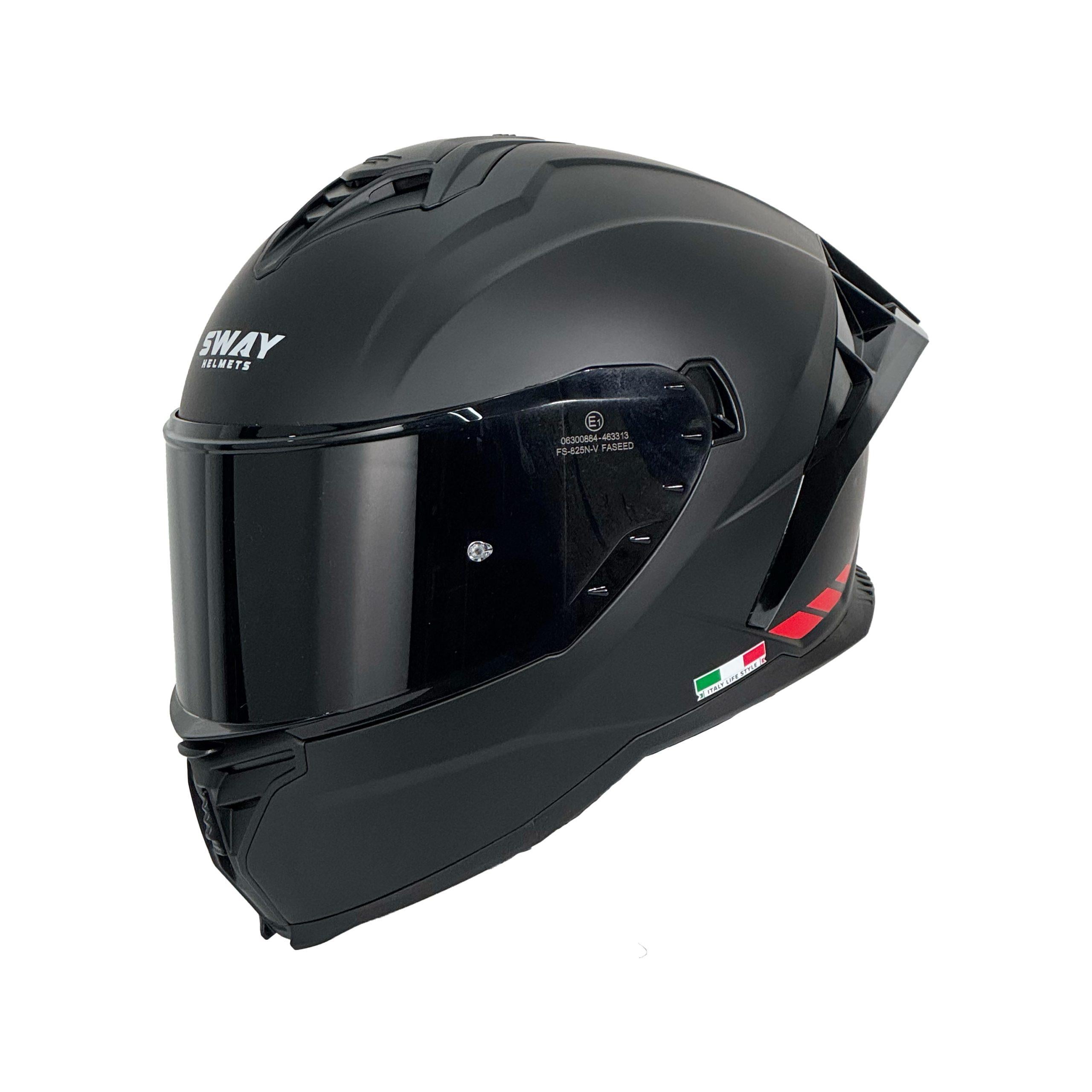 SWAY SW 867 RED STRIP Full Face KASK