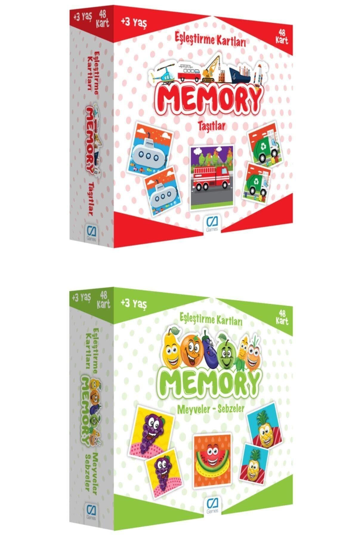 2'li Eşleştirme Kartları Memory Set (5038-5040)